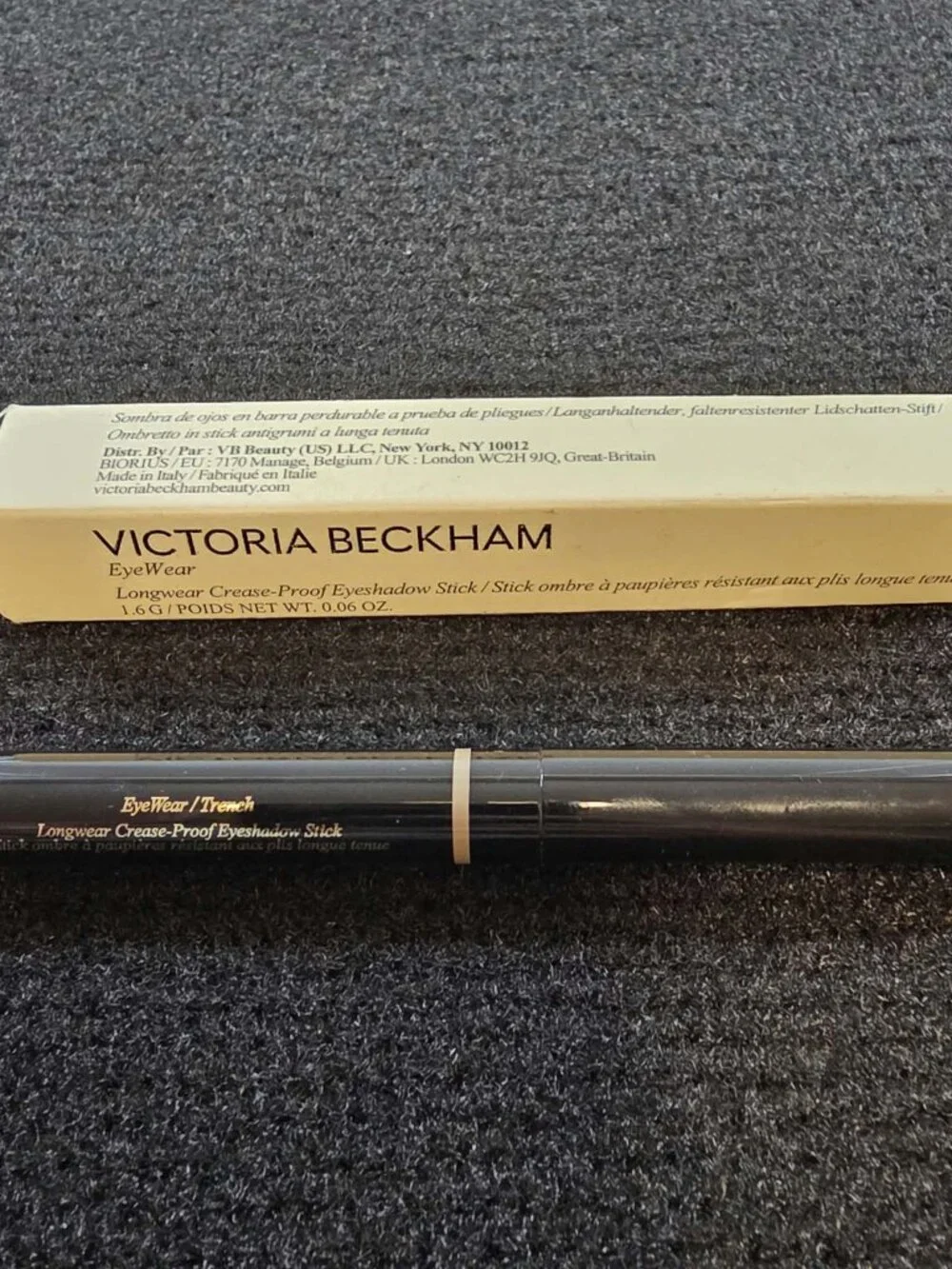VICTORIA BECKHAM EYE WEAR EYESHADOW STICK TRENCH NEW W/BOX